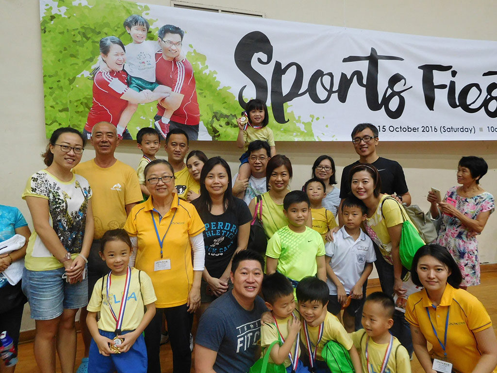 ELFA Toddlers & Preschoolers Joined 400 Children at Sport Fiesta.
