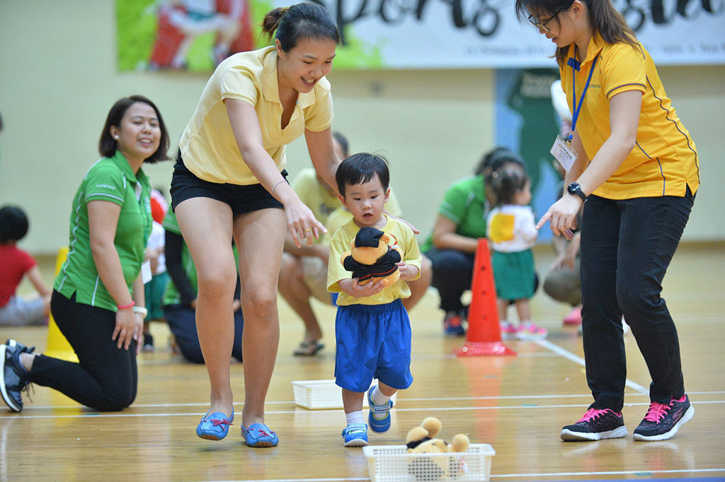 ELFA Toddlers & Preschoolers Joined 400 Children at Sport Fiesta.